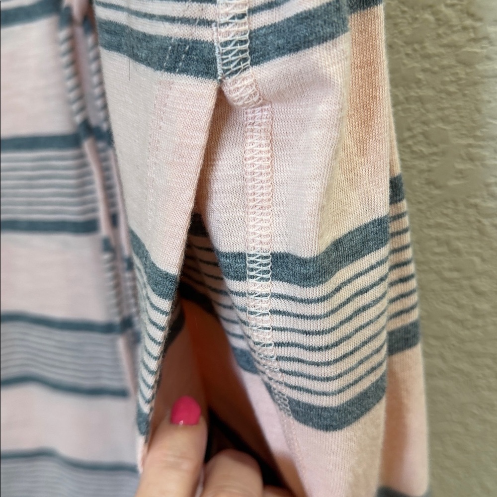 The North Face Pink And Gray Striped Dress Small View 5